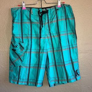 Men’s size 32, Hurley swim shorts